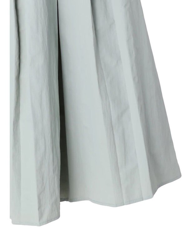 Green Parks armonia．ボリュームフレアスカート Sax