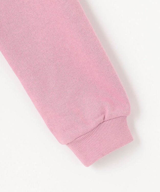 ANY KIDS 裾レースアップトレーナー ピンク