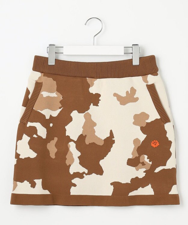 PW CIRCULUS 【WOMEN】ピント柄 ニットスカート ベージュ系5