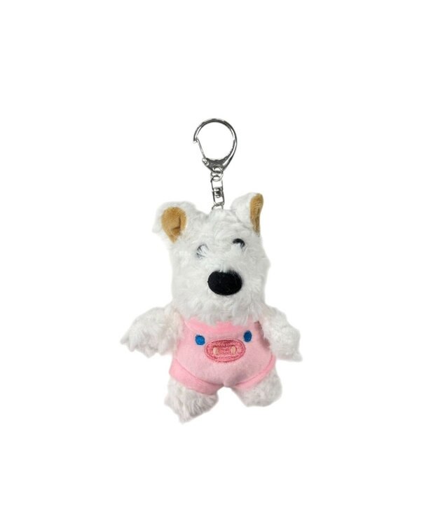 WEGO わんこぬいぐるみキーホルダー ピンク