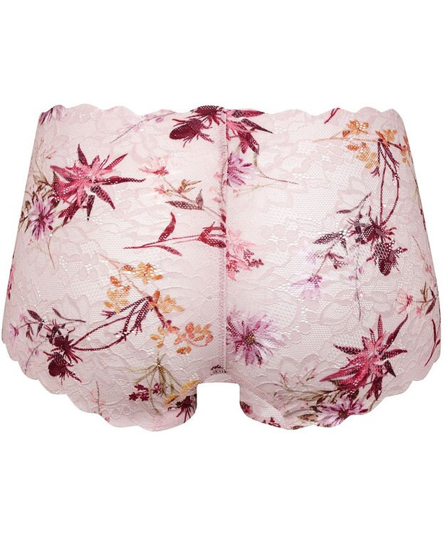 WACOAL ショーツ 【GOCOCi ゴコチ】 CGG297とペア 肌あたりのやさしいレース アウターにひびきにくい はきこみ丈あさめ レディース PGG197 /ワコール ピンク