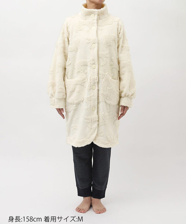 ツモリチサト ローブ 長袖 ルームウェア あったか レディース URW459 ツモリチサト ローブ 長袖 ルームウェア あったか レディース URW459