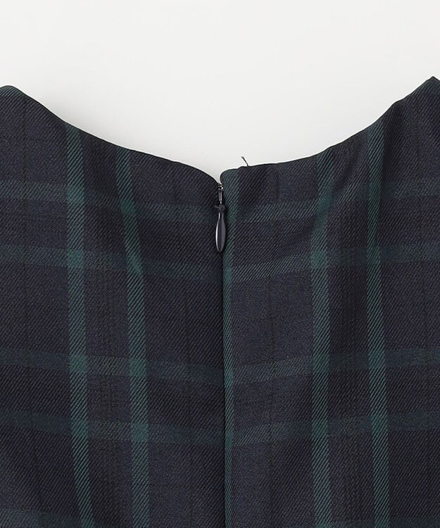 ANY KIDS チェック ジャンパースカート ブラックウォッチ