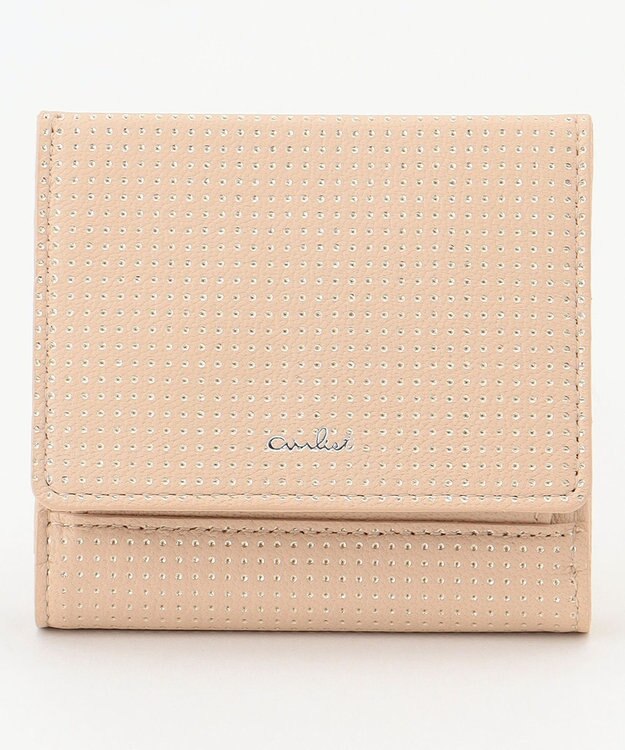 airlist 外BOX二つ折り財布 PIRIKA ピリカ ベージュ