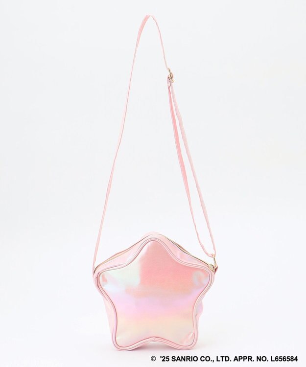 ANY KIDS 【any FAM× リトルツインスターズ 】キキ&ララ 星形ショルダーバッグ ピンク