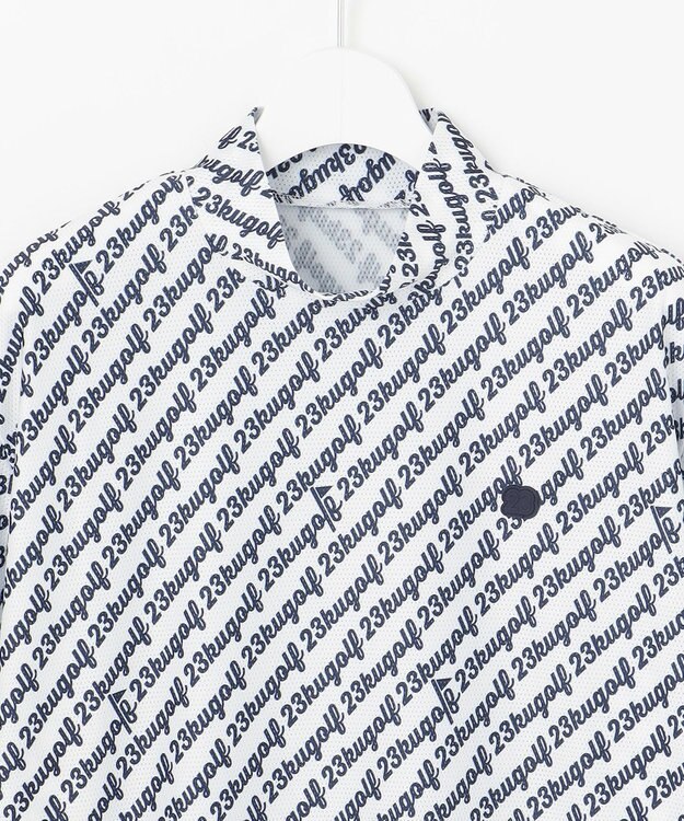 23区GOLF 【MEN】レジメロゴストレッチモックネック ネイビー系5