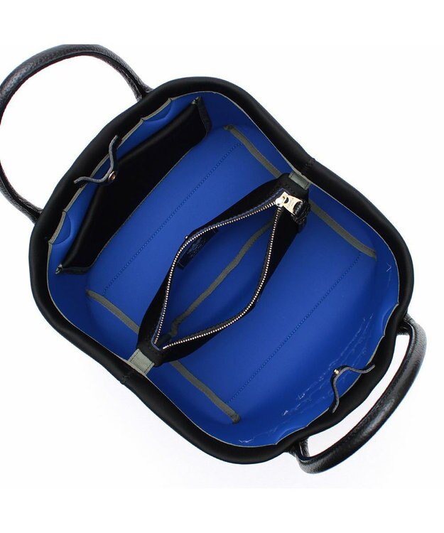 A.D.M.J. 【魔法の様に軽い】マジックライトコード刺しゅうトート25cm NE/AZU