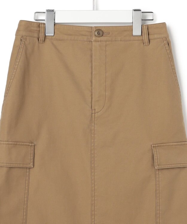 23区 S 【SLOW/一部店舗限定】ミリタリーボトム カーゴスカート ベージュ系