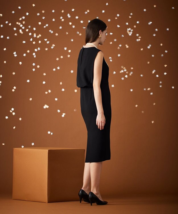 BEIGE， 【S-size】AMELOT / Iラインドレス Black