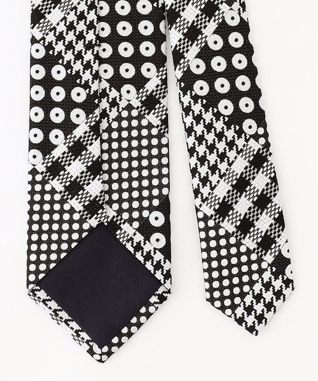 JOSEPH HOMME クラシックパッチワーク　ネクタイ ブラック系7