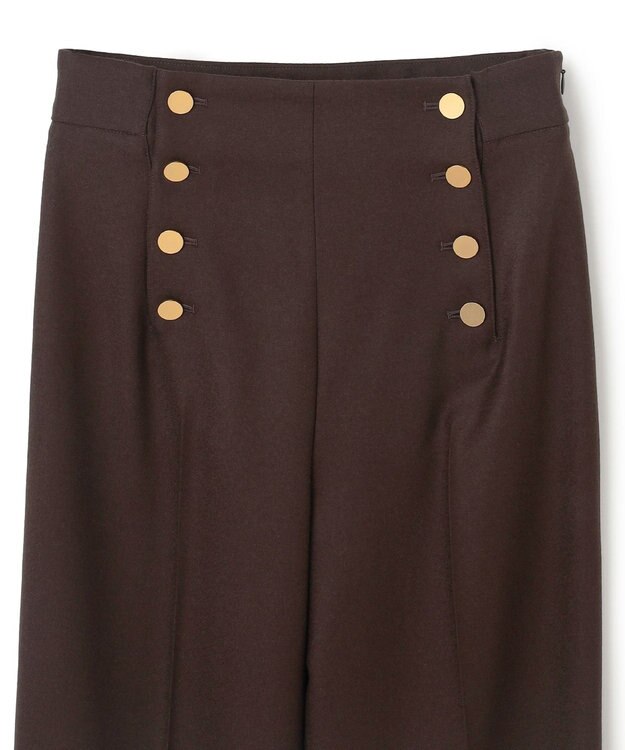 BEIGE， 【S-size】BAYARD / ワイドパンツ Brown