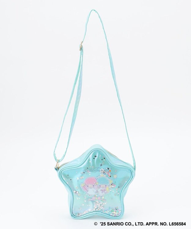 ANY KIDS 【any FAM× リトルツインスターズ 】キキ&ララ 星形ショルダーバッグ サックスブルー