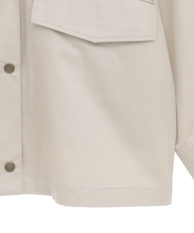 earth music&ecology ハンティングジャケット Ivory