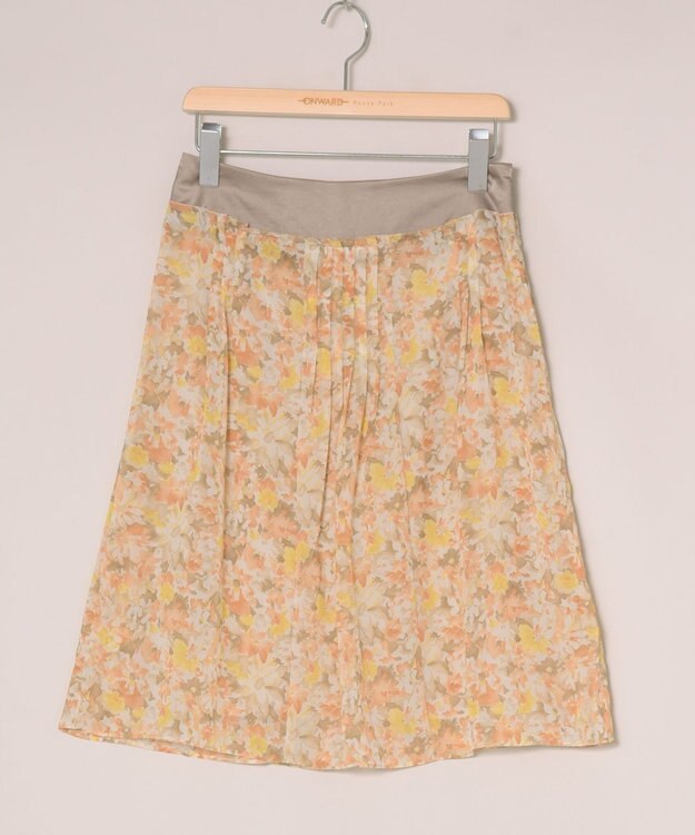 ONWARD Reuse Park 【自由区】スカート春夏 オレンジ