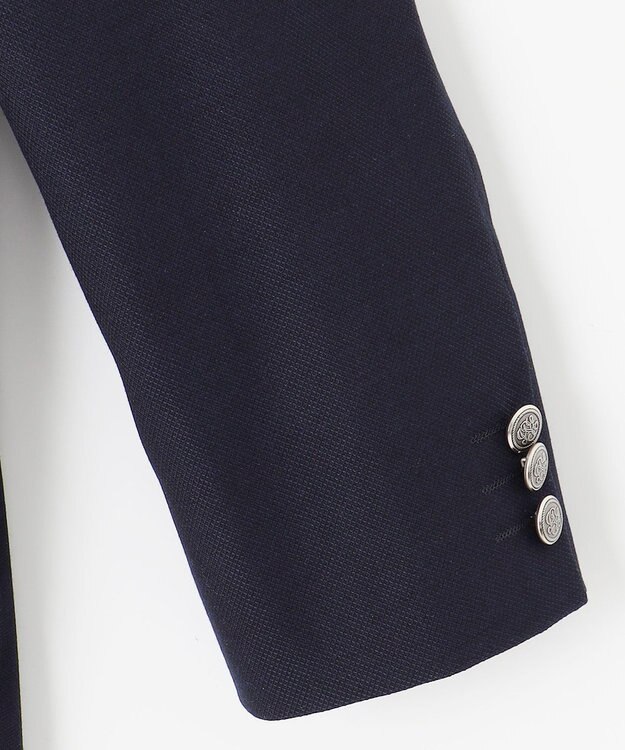 J.PRESS MEN 【WEB・一部店舗限定】サマーメッシュブレザー/ 銀釦 / 背抜き /三つボタン段返り ネイビー系