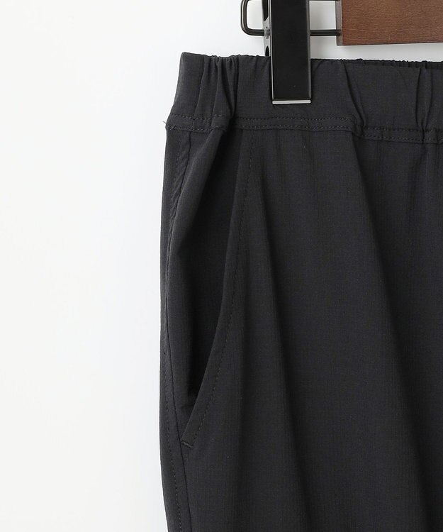 JOSEPH ABBOUD MOUNTAIN 【2wayストレッチ/軽量/ECO撥水】ナイロンリップ2wayストレッチ トレッキングカーゴパンツ ブラック系