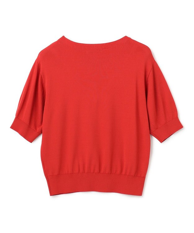 UNFILO スゴ機能 パフスリーブニット オレンジ