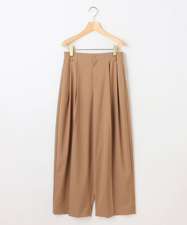 組曲 【加藤ローサさん着用】ハンサムツイルカーヴィーパンツ ベージュ系