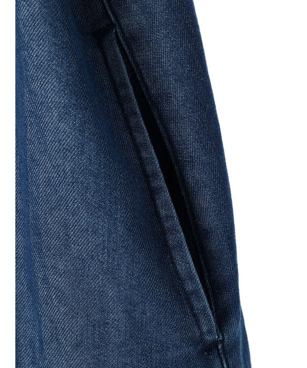 AMERICAN HOLIC デニムフレアシャツワンピース Indigo