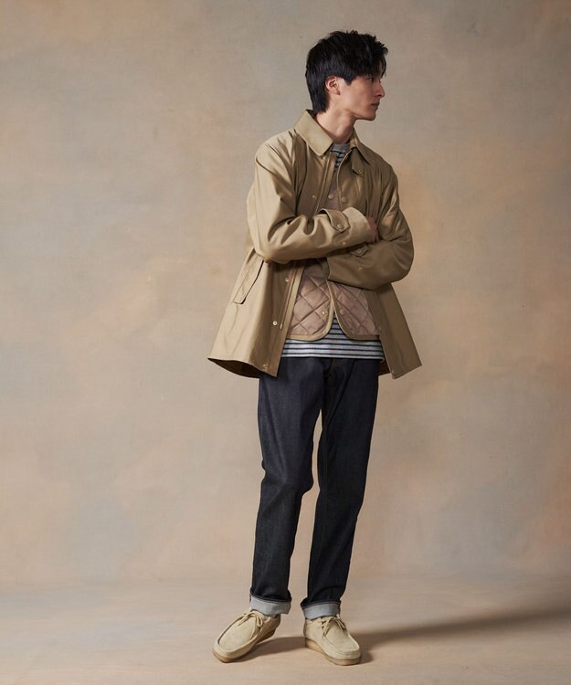 J.PRESS MEN モールスキン ドライビングジャケット ベージュ系