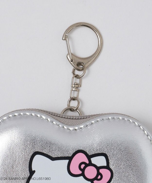 WEGO 【サンリオ】HELLOKITTYコラボハートポーチチャーム シルバー