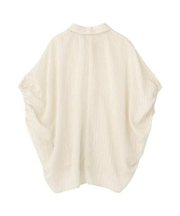 YECCA VECCA ストライプ柄シャツ Ivory