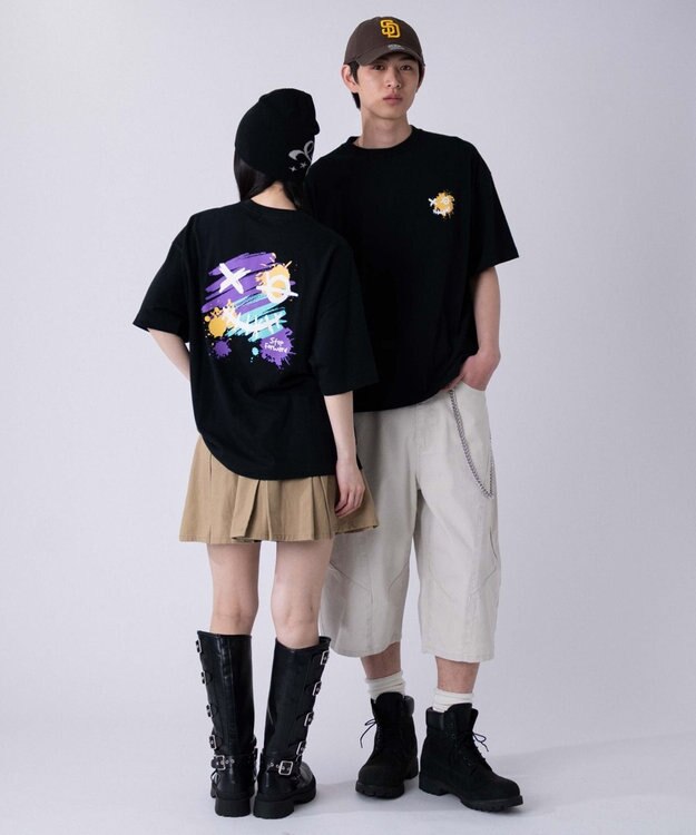 WEGO 【ユニセックス着用ITEM/XSSMLXLサイズ展開】アソートグラフィックBIG　T（SS） 柄10
