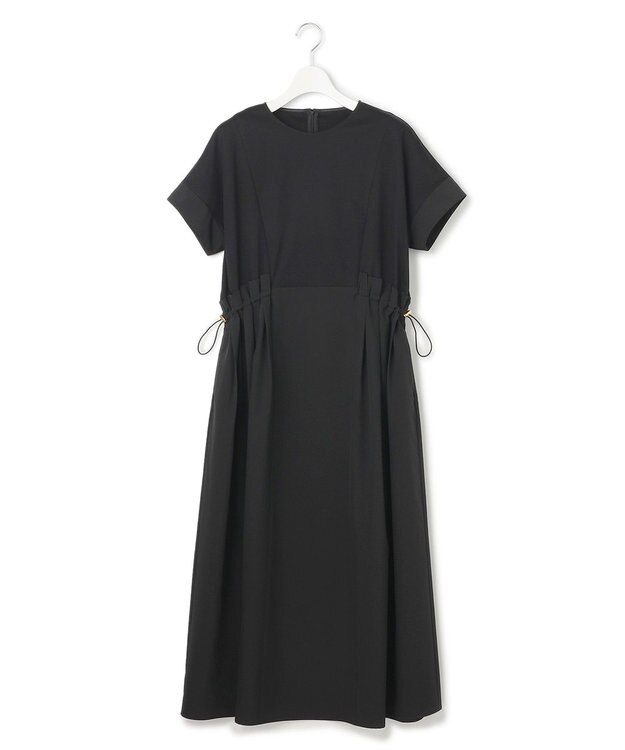 23区 【撥水加工/汗シミ防止/洗える】コンビデザイン マルチワンピース ブラック系