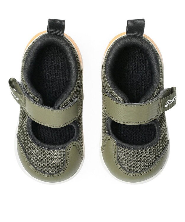 ASICS WALKING MESHOES BABY 3 カーキ