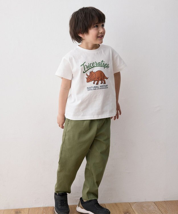 ANY KIDS ロングパンツ カーキ