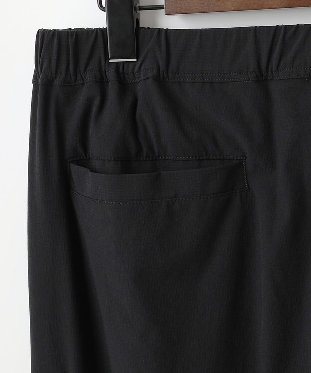 JOSEPH ABBOUD MOUNTAIN 【2wayストレッチ/軽量/ECO撥水】ナイロンリップ2wayストレッチ トレッキングカーゴパンツ ブラック系