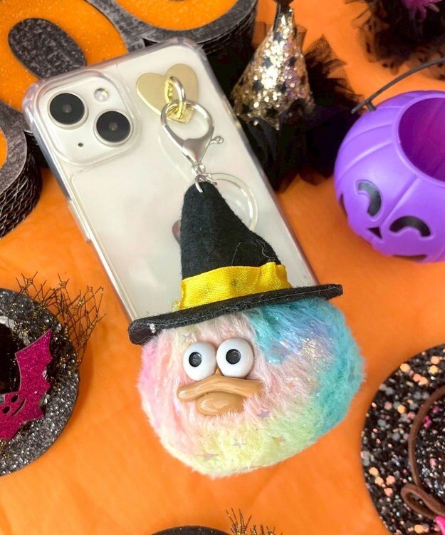 WEGO まじょまじょモンスターぬいぐるみキーホルダー 柄1