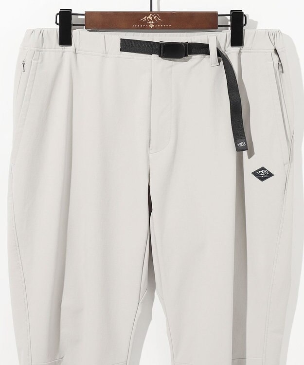 JOSEPH ABBOUD MOUNTAIN 【7ポケット/撥水性/ソフト】ハイパワー2WAYストレッチパンツ ライトグレー系