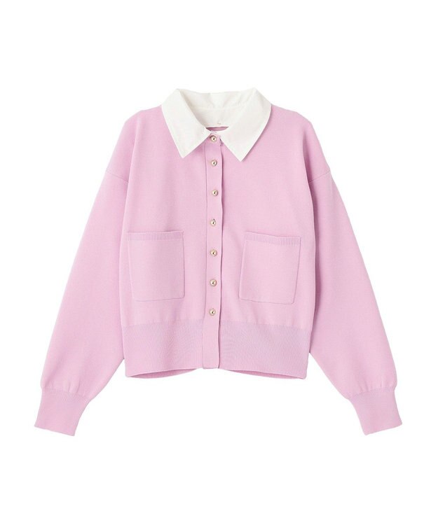 AMERICAN HOLIC 【2WAY】金ボタンカーディガン Pink