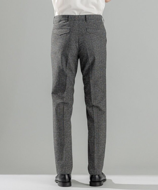 JOSEPH HOMME 新柄【洗える/ストレッチ/シワになりにくい/セットアップ対応可】クールドッツストレッチ テーパードパンツ / CITY グレー系3