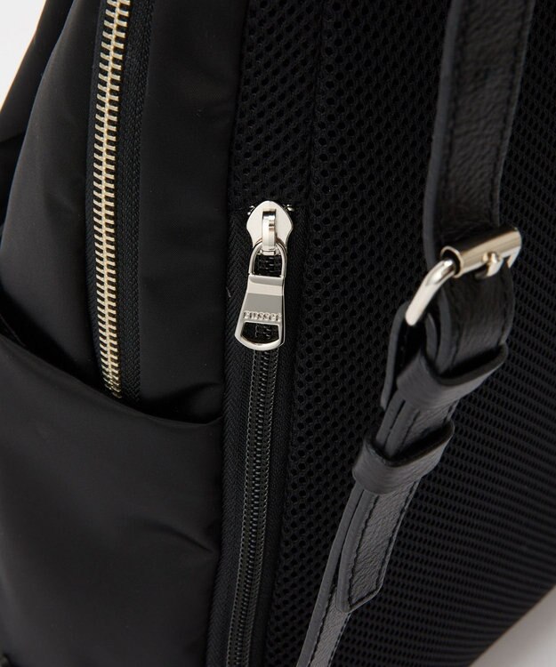 russet ＜背面メッシュ仕様＞クラウズナイロンリュックサック(CE-1499) Black