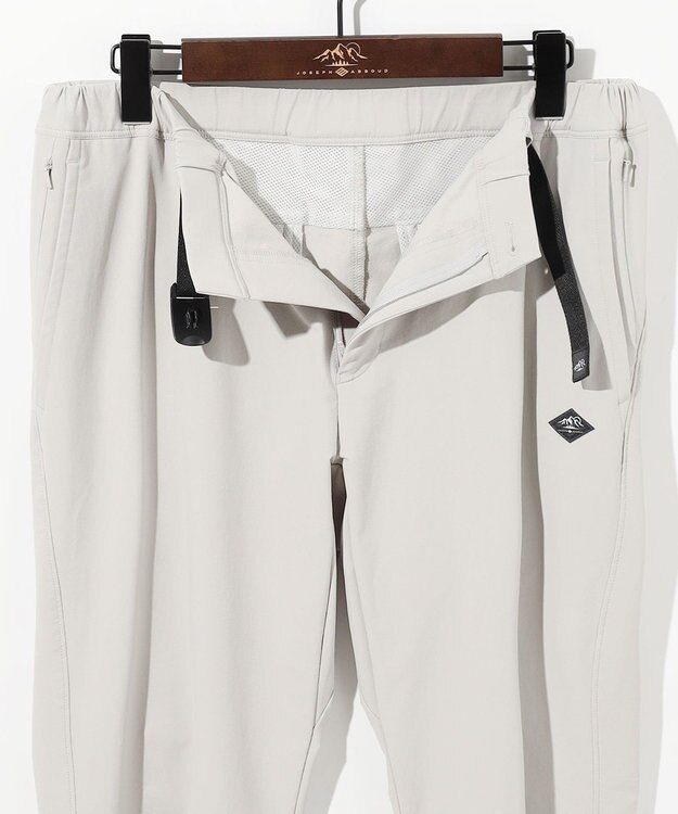 JOSEPH ABBOUD MOUNTAIN 【7ポケット/撥水性/ソフト】ハイパワー2WAYストレッチパンツ ライトグレー系