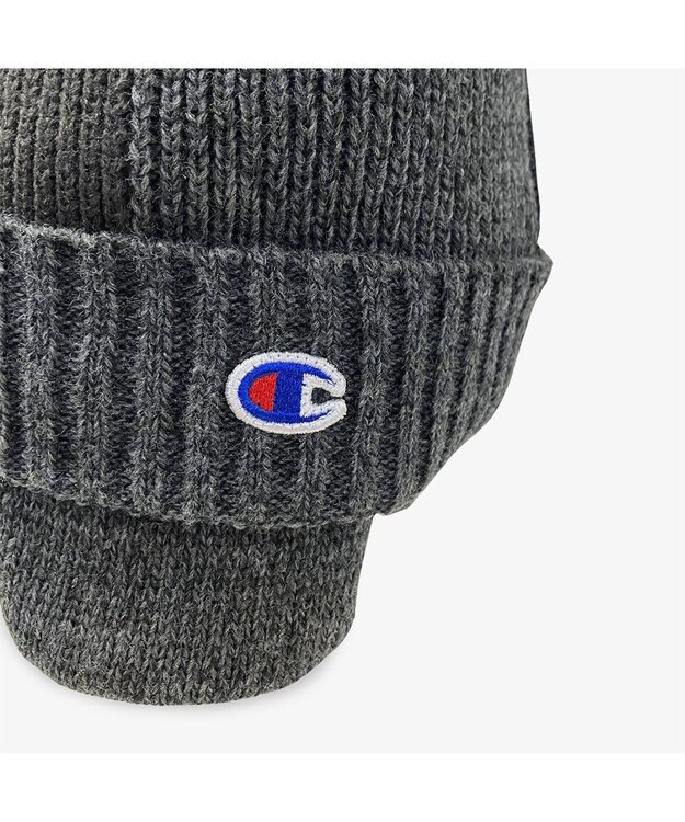 林八百吉商店 Champion　キッズ  ミックス耳付きワッチ ブラック