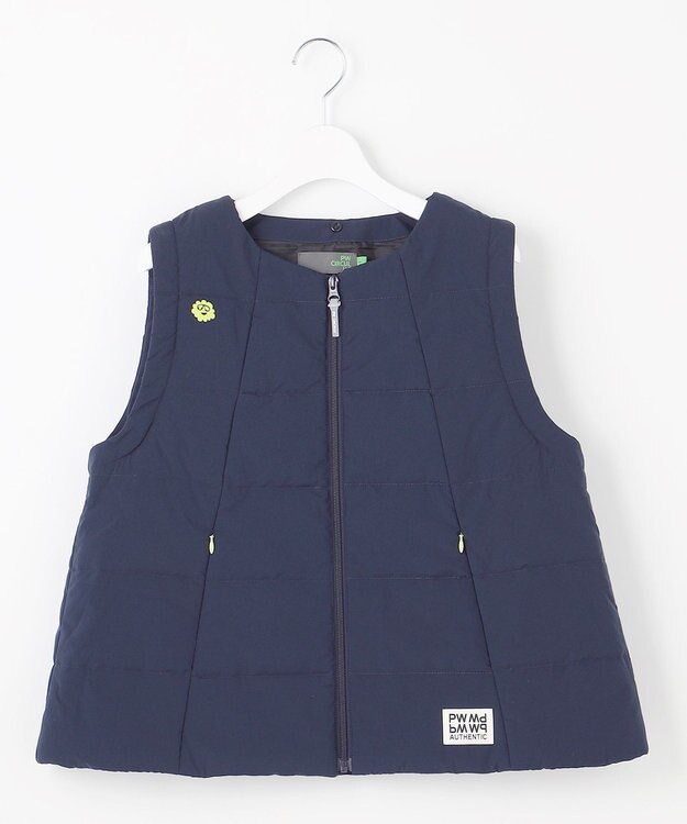 PW CIRCULUS 【ベスト / ブルゾン / 襟も外せる / WOMEN】3WAYデタッチャブルブルゾン ネイビー系