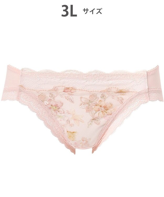 WACOAL ショーツ 【小さく見せるブラ】 BRB453とペア はきこみ丈あさめ はきごこちがよい レディース PRA153 /ワコール シェルピンク