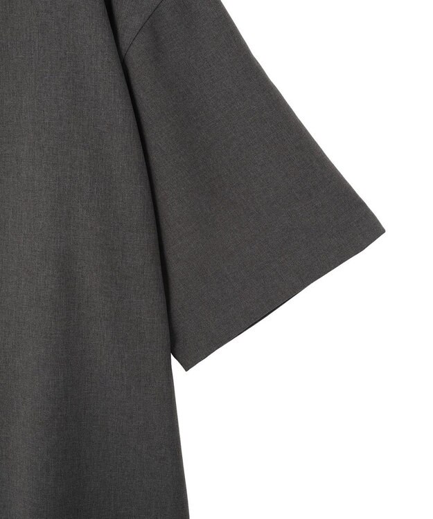 CRAFT STANDARD BOUTIQUE タイ付き半袖シャツ Gray