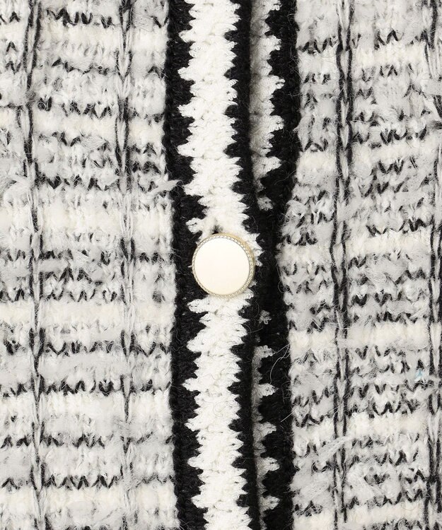 TOCCA 【百田夏菜子さん着用】FLUFFY PATH ニットジャケット ブラック系5