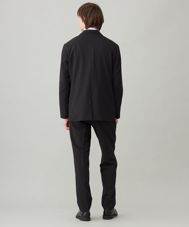 UNFILO MENS スマート テーパードパンツ [24年秋冬商品] ブラック