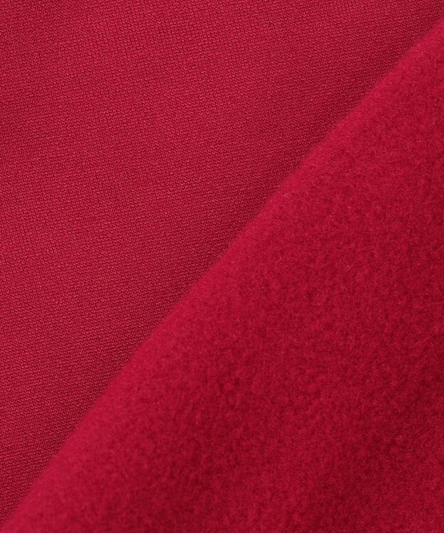 23区GOLF 【MEN】ストレッチ裏フリース モックネック レッド系