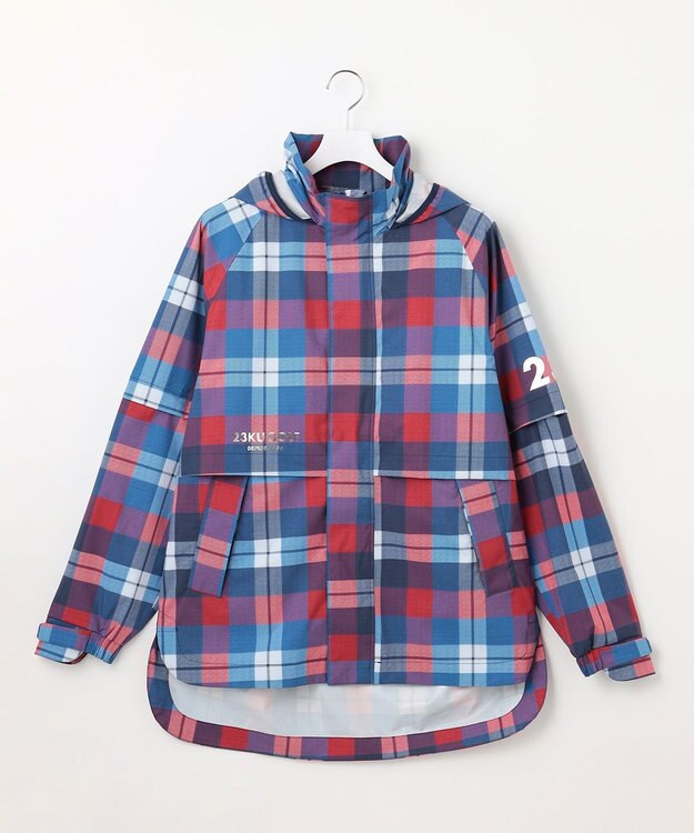 23区GOLF 【UNISEX】【防水/透湿/撥水】レインブルゾン ホワイト系3