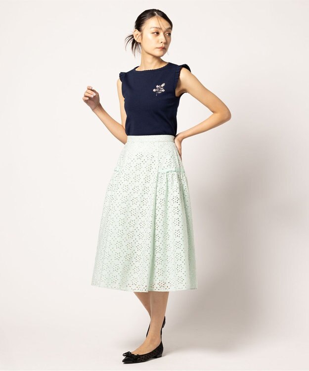 TOCCA LITTLE MIMOSA ニットトップス ネイビー系