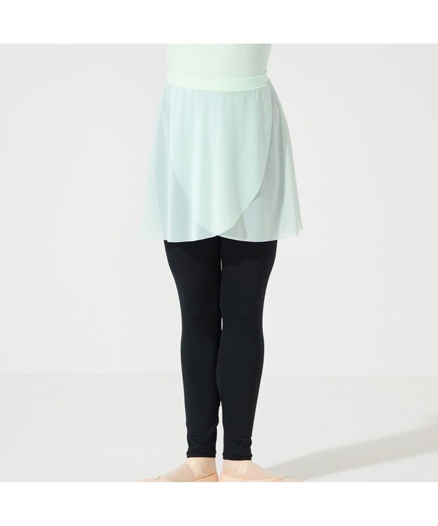Chacott スカート付レギンス アイスグリーン