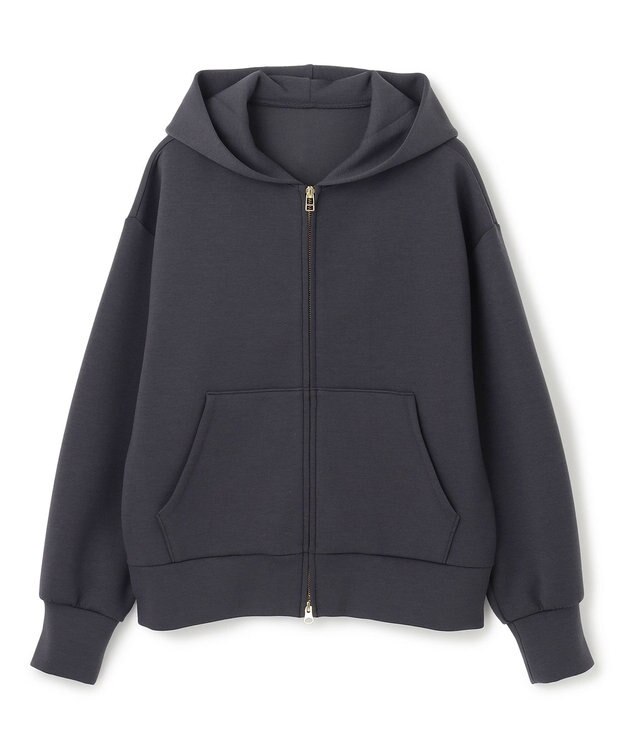 UNFILO 【新色登場/WEB限定】BEAUTY FORM JERSEY ZIPパーカー チャコール