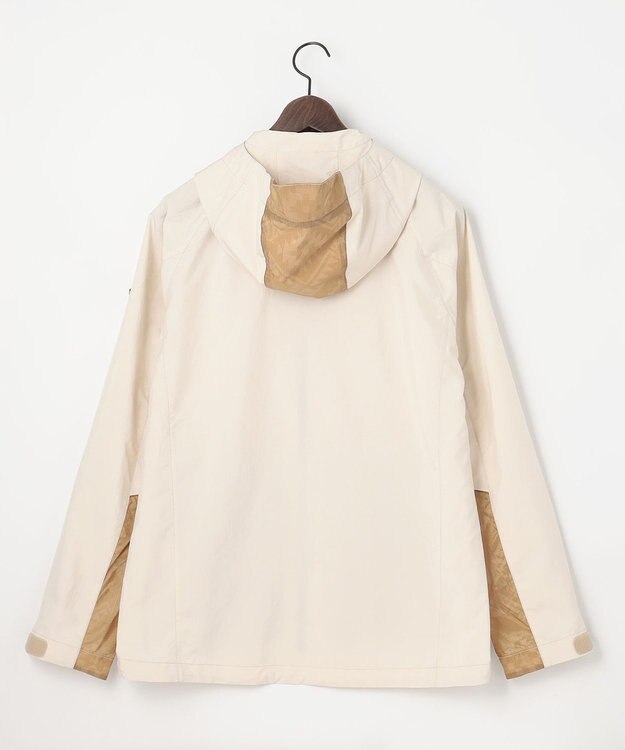 JOSEPH ABBOUD MOUNTAIN 【UNISEX】軽量/撥水 リップワッシャーコンビ マウンテンパーカー ホワイト系