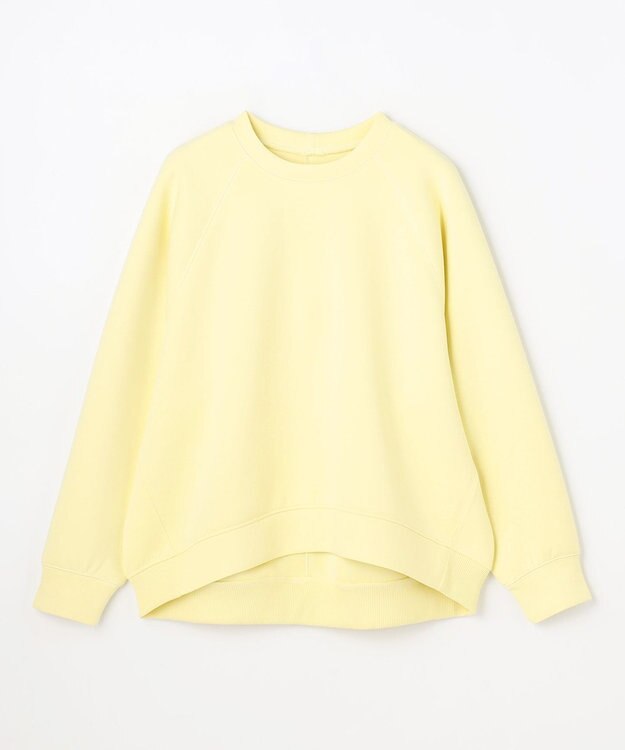 ANY L ダンボールバックリブプルオーバー イエロー